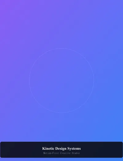 Kinetic design interface demo