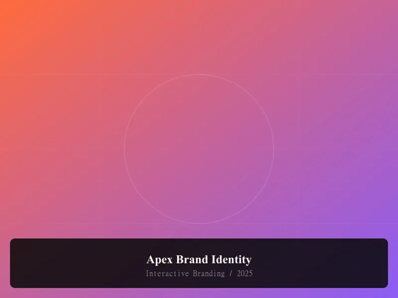 Featured cover for Apex Brand Identity Redesign