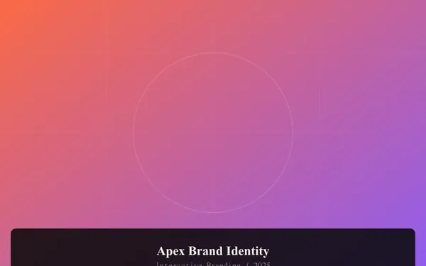 Apex Brand Identity Redesign