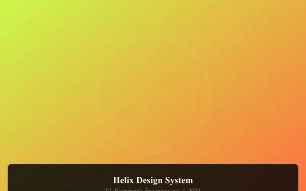 Helix Design System Build